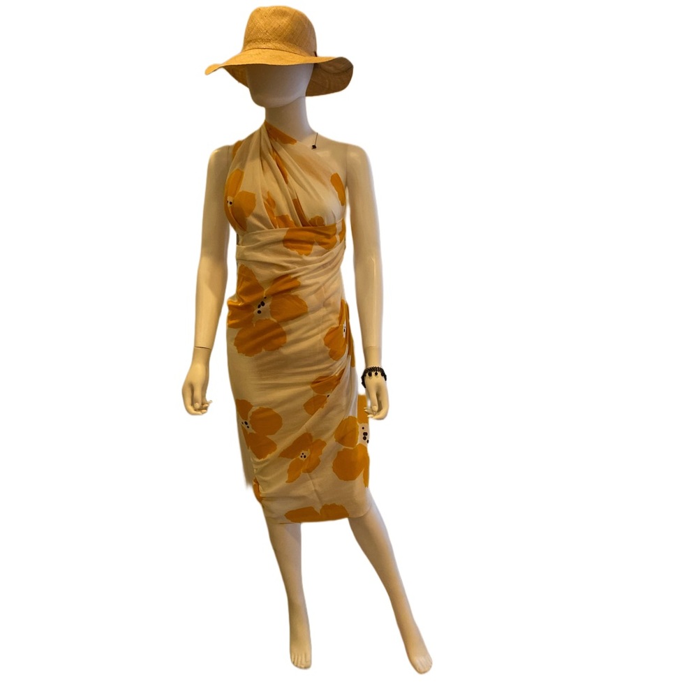 Sarong - Roberta Roller Rabbit cover up over bathing suit,  dress or skirt !